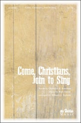 Come, Christians, Join to Sing SATB choral sheet music cover